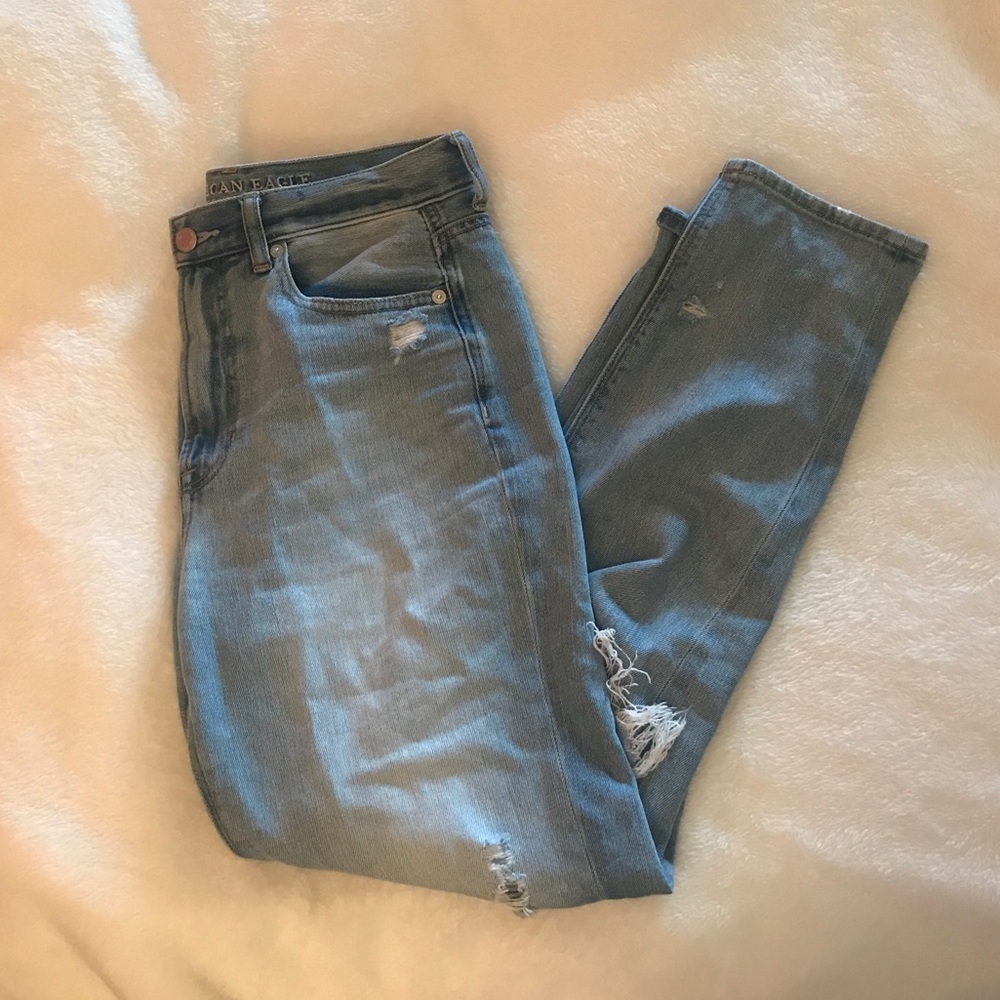 AEO Mom Jeans